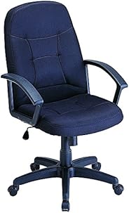 ナカバヤシ チェア 布地張り ブラック RZE-A104BK