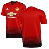 AdidasサッカーユースManchester United FC Home Jersey M レッド