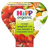 Hipp Organic Growing Up Meal Squiggly Spaghetti with Tasty Tomato & Mozzarella Sauce 12mth+ (260g) ヒ