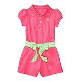 ラルフローレン (POLO RALPH LAUREN) カバーオール 半袖 セットアップ 9M ピンク ベビー 女の子 子供服 出産祝い [並行輸入品]
