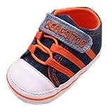 (ビグッド)Bigood 子供靴 ベビーシューズ ベビー用品 柔らかい 滑り止め トレーニング 新生児靴 キッズスニーカーソフトソール 室内履き 12cm ネイビー