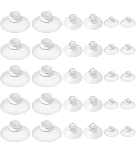 AccEncyc Suction Cup 40 Mm Glass Suction Pads Clear PVC - View #4