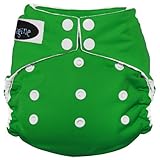Imagine Baby Products Stay Dry All-In-One Snap Diaper, Emerald by Imagine Baby Products