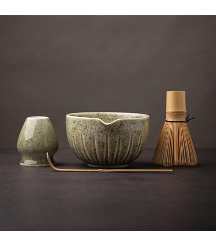 Unique Matcha Set - 9-Piece Ceremonial Grade Kit With 2 Blue Bowls, Bamboo Whisk, Scoop & More, Complete Matcha Making Kit - View #7
