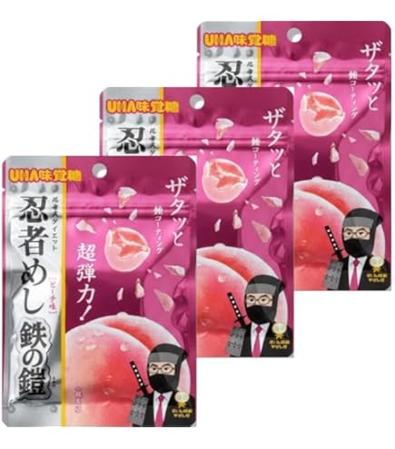 Amazon | 【購入制限なし】忍者 めし 鉄の鎧 ピーチ味 40g | ノー