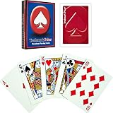 Trademark Poker Premium Playing Cards (Set of 6), Red [並行輸入品]