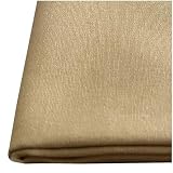 nunozuki 日本製 薄手綿麻キャンバス コットン85％リネン15％ コットンリネン 生地(生地幅110cm×50cm 【46】ゴールデンオーカー) 商用利用可 770