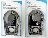 2 Pack Rubber Flapper Tank Ball with Chain DIY Toilet Repair [並行輸入品]