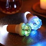 ボトルライトコルク付き、Hongxin銅ワイヤワインボトルコルクShape Light Starryウェディング装飾用USB充電 Hongxin