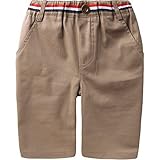 HONEY BLOSSOM キッズ ハーフ パンツ 紺 ベージュ ウエストゴム フォーマル m136 beige 90