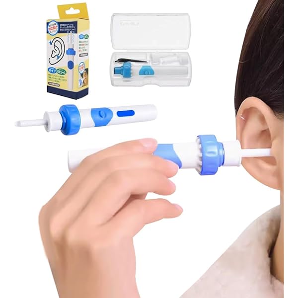 Amazon.co.jp: AiUToGo 電動耳かき シンプルで使いやすい 振動で耳垢を 
