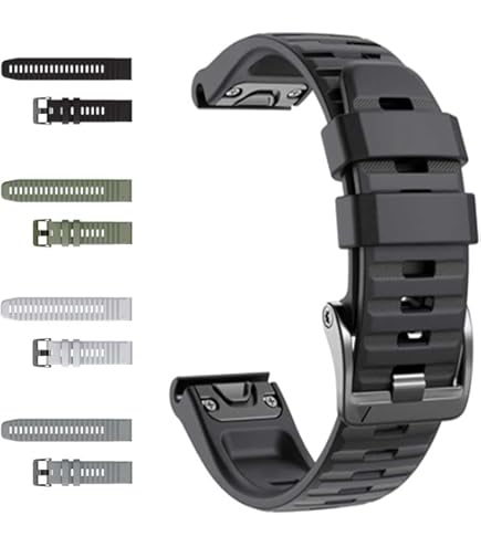 ガーミン　QuickFit 22mm Black Leatherバンド Amazon.com: Garmin QuickFit 22 Watch Band - Black Leather
