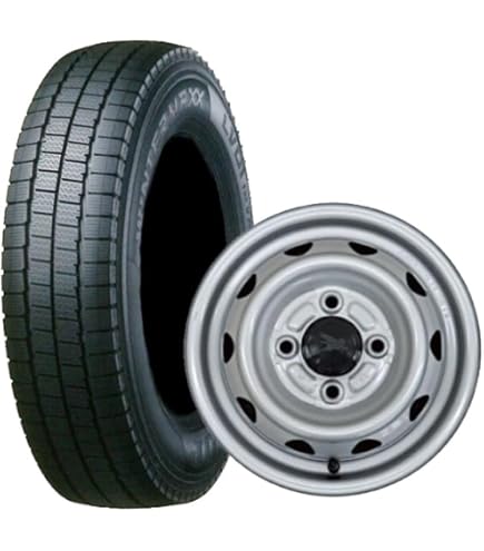 Amazon | 4本セット スタッドレスタイヤ 145R12 6PR(145/80R12 80/78N
