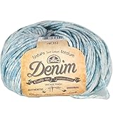 ディー・エム・シー (DMC) NATURA Denim (ナチュラデニム) コットンヤーン 毛糸 合太 USED BLUE ブルー 系 約75m #137 DMC425