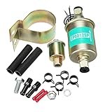 電動燃料ポンプ12V 低圧 外付け 自動車用 30GPH 2.5-4.5 PSI 取り付けキット