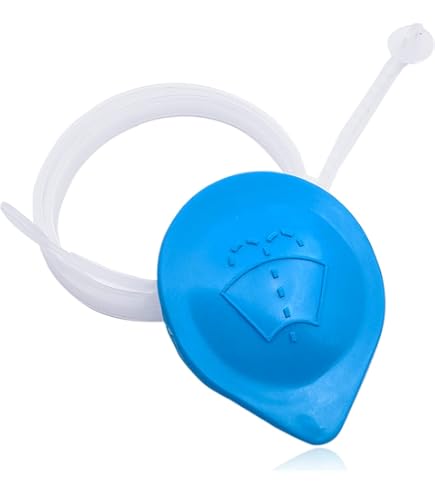 X AUTOHAUX Windshield Washer Fluid Cap With Ruler - Replacement For Mitsubishi Lancer 2009-2015
