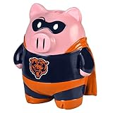 Chicago Bears 8 " Large Stand UpスーパーヒーローPiggy Bank