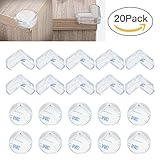 コーナーガード コーナークッション コーナークッション コーナーガード 赤ちゃんとご年配の方のケガ防止 テーブルや戸棚などの家具 20パック赤ちゃんの安全をクリアコーナーガード