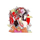 Bethel 車用ステッカー バイク用ステッカー 防水オートバイ用ステッカー アニメ美女装飾ステッカー 多用途 (女武士, 小（9.6*10cm）)