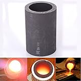 Tiptiper グラファイト製の坩堝、サッカーと魚タンク温度計の装飾