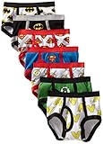 ジャスティスリーグ JUSTICE LEAGUE 男の子 下着 ブリーフ 前開き パンツ 柄おまかせ 7枚セット (2T/3T 2-3歳 90cm 95c... [並行輸入品]