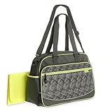 Carter's Sport Duffel Diaper Bag, Grey/Peach by Carter's