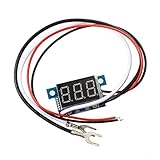 SODIAL(R)ミニデジタル電流計電流計電源インジケータ青色LEDパネルメータ0-100A