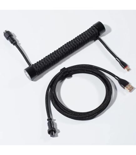 CableMod Pro　ケーブルモッド　プロ　コイルケーブル　キーボード用 Amazon.co.jp: CableMod Pro コイルキーボードケーブル (Midas Foil