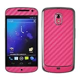 docomo GALAXY NEXUS SC-04D 専用 デコ シート decotto 外面セット 【ピンクカーボン柄】