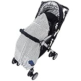 CHEZ MAMAN(シェ・ママン)【春秋物定番ケープ】ダンボールニットボーダーケープ M~L(FREE)/ネイビー NO.TS-35531007N