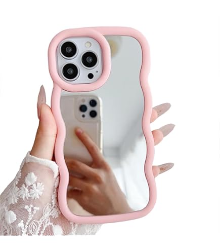 ミラー付きデコ盛り★iPhone x ミラー付きデコ盛り☆iPhone x