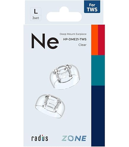 Apple AirPods Pro2（別売イヤーチップnuon voice+付） 在庫限り) LEPIC nuon voice+ for AirPods Pro / M size (M 2pair