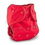 Buttons Cloth Diaper Cover - One Size (Cherry) by Buttons Diapers