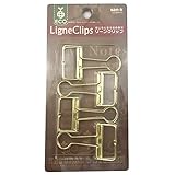 サンケーキコム リーンクリップ M LC-M4PGD ゴールド 4個