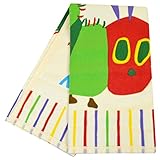 はらぺこあおむし 綿毛布 ブランケット ベビー布団 THE WORLD OF ERIC CARLE fo-fh1621 グリーン