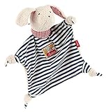 Sigikid Comforter Dog (White with Dark Blue Stripes) by Sigikid