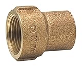 フローバル 建築用銅管継手 異径ソケット GSO-0806-BC 1"x3/4
