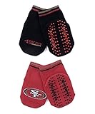 NFL San Francisco 49ers幼児2 - Pack Gripper Socks – ( 0 – 12ヶ月)
