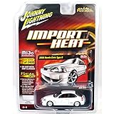 JOHNNY LIGHTNING 1:64SCALE MIJO TOYS - 2000 HONDA CIVIC TYPE R WHITE LIMITED ジョニーライトニング 1:64スケール MIJO TOYS 限定 - ジョニーライトニング 2000 ホンダ シビック タイプR ホワイトリミテッド