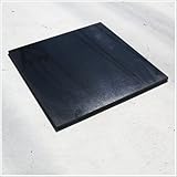 スーパーブラック 最高級黒御影石 板石 400×400mm（表面：本磨き加工） 4枚セット