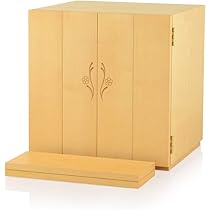 村上クラフト製コンパクトな国産仏壇（縦42cm横33cm奥行28cm）