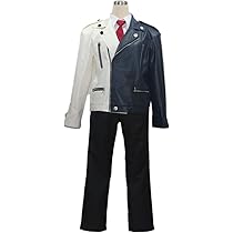 天国獄 コスプレ衣装一式 ライダースジャケットとパンツセット 天国獄 コスプレ衣装一式 ライダースジャケットとパンツセット