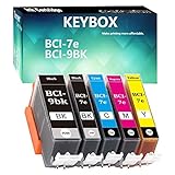 Canon BCI-7e インクカートリッジ 互換キャノン bci-7e bci-9bk/5mp canon mp610 mp510インク 最新IC残量感知チップ搭載 対応機種: キャノン PIXUS iP4200 /iP4300 / iP4500 / iP5200R / iP7500 / MP500 / MP600 / MP610 / MP800 / MP810 / MP830 / MP950 / MP960 / MP970 / MX850【残量表示/個包装/三年保証】