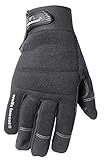 Wells LamontSynthetic Leather Work Gloves with Touch Screen Capability, High Dexterity, Large (7706L