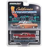 GREENLIGHT グリーンライト 1：64スケール カリフォルニア・ローライダーズ・シリーズ3-1973 キャデラック・クーペ・デビル(カスタム・マルーン)