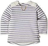 ホッペッタ Hoppetta plus オーガニックコットンボーダーTシャツパープル 80㎝ 52784