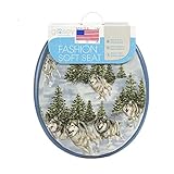 Ginsey Wolves Soft Toilet Seat by Ginsey