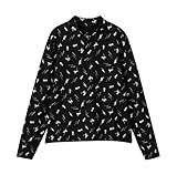 美少女戦士セーラームーン meets GUコラボ ハイネックＴ　長袖　ブラック（黒）Lサイズ