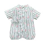 AMIGOYO ベビー服 ロンパース カバーオール 女の子 男の子 半袖 甚平 浴衣 着物 ルームウェア ショートオール 和装 子供 キッズ 花柄 お祭り 花火 お祝い 出産祝い