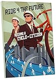 Pingo World " Steve Thomas Ride for the Future "ギャラリーWrappedキャンバスアート 30" x 20" 0209QEZHOA4